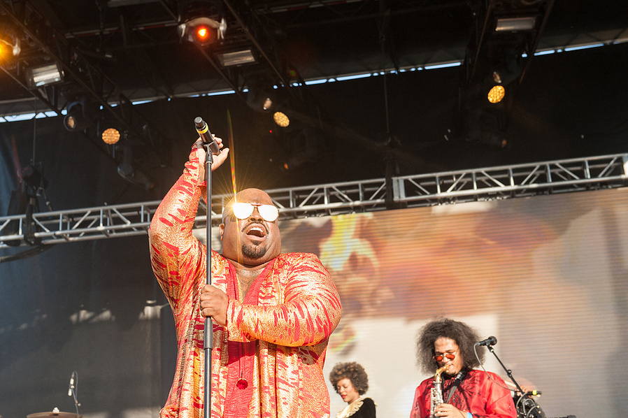 NEW YORK, NY - AUGUST 27: CeeLo Green performs during the annual Afropunk Music festival on August 27, 2016 in New York City. (Photo by Stephanie Keith/Getty Images)